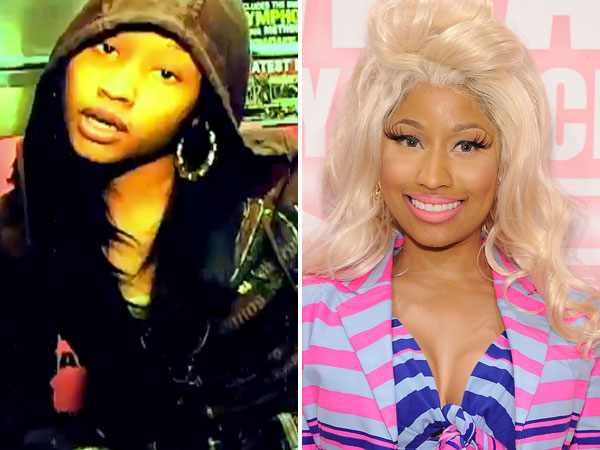 Nicki Minaj Before and After